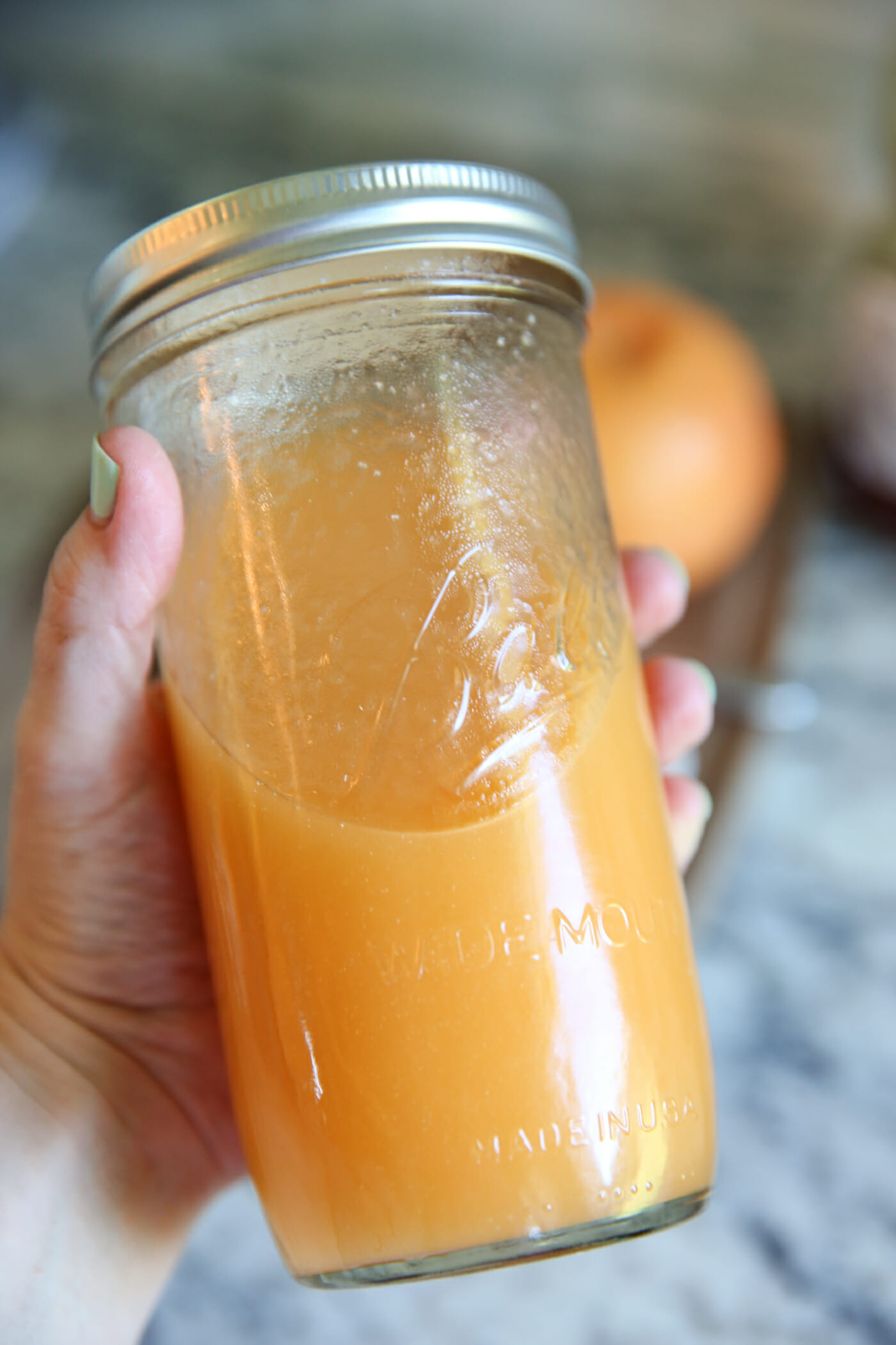 Fresh Grapefruit Vinaigrette