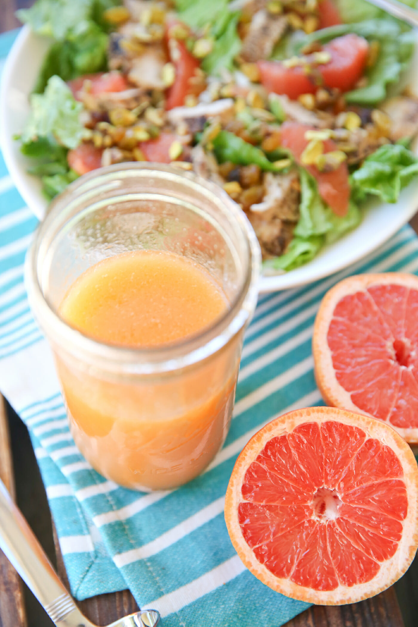 Fresh Grapefruit Vinaigrette