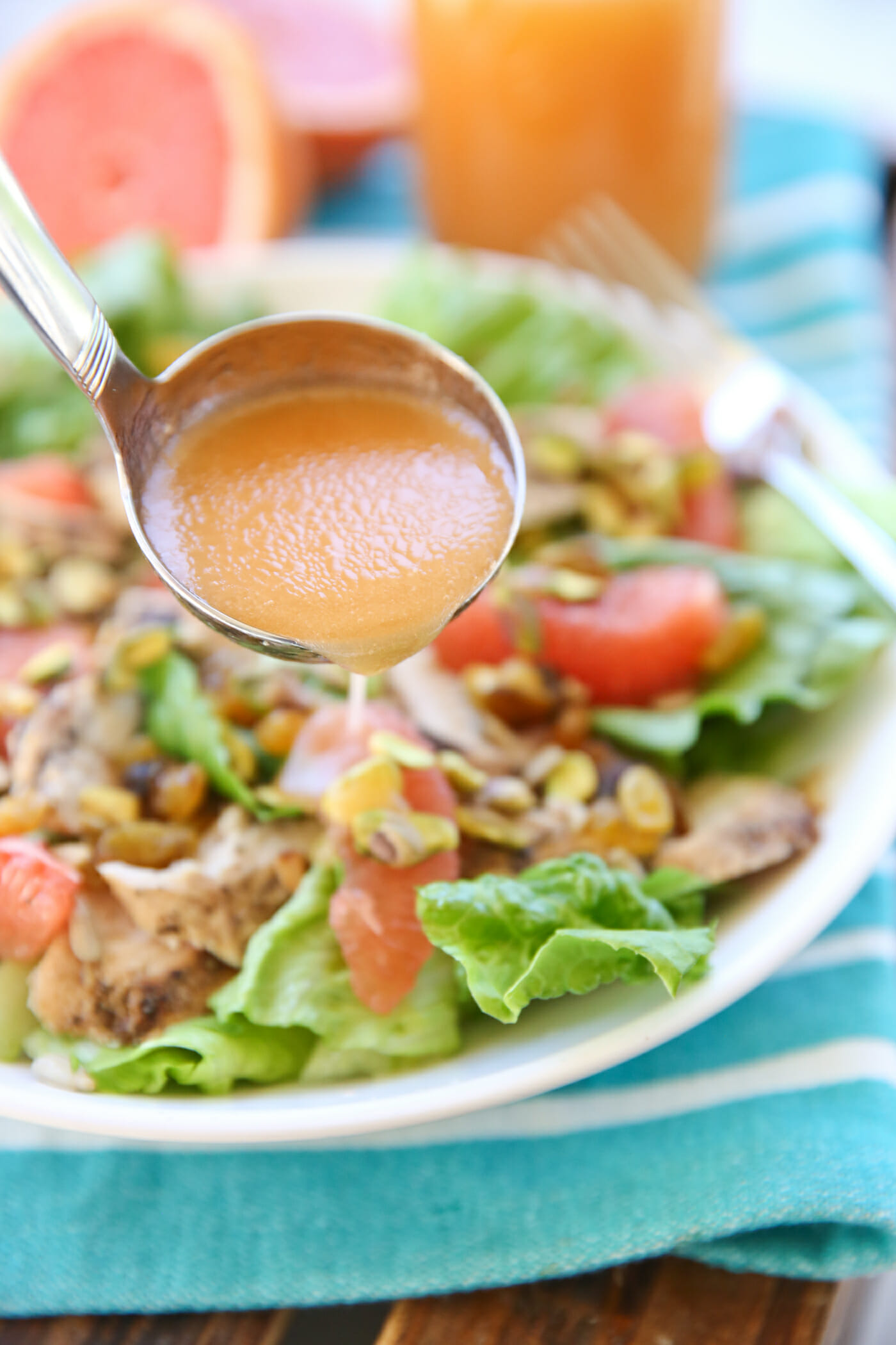 Fresh Grapefruit Vinaigrette