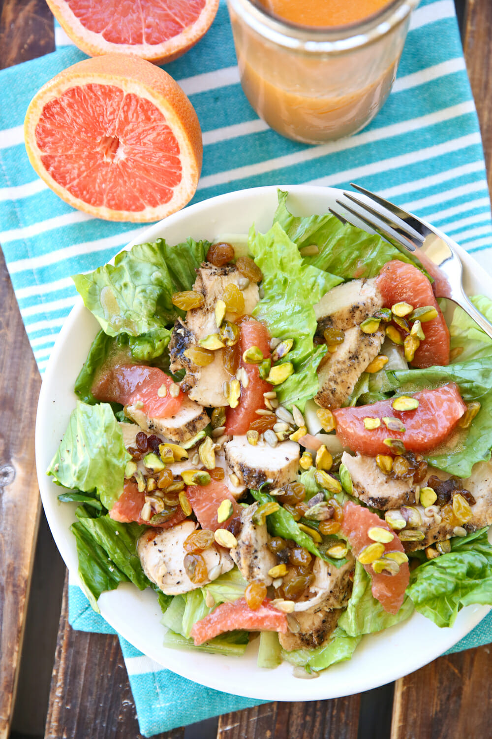 Fresh Grapefruit Vinaigrette