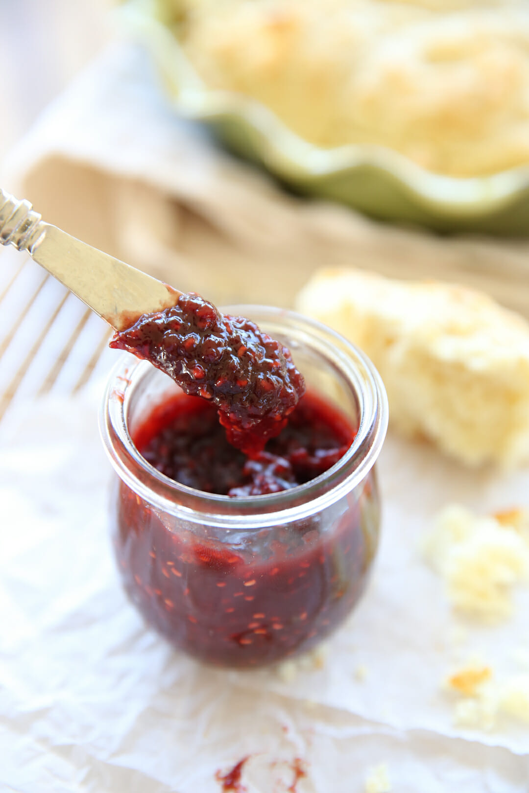 Raspberry Chocolate Jam - Our Best Bites