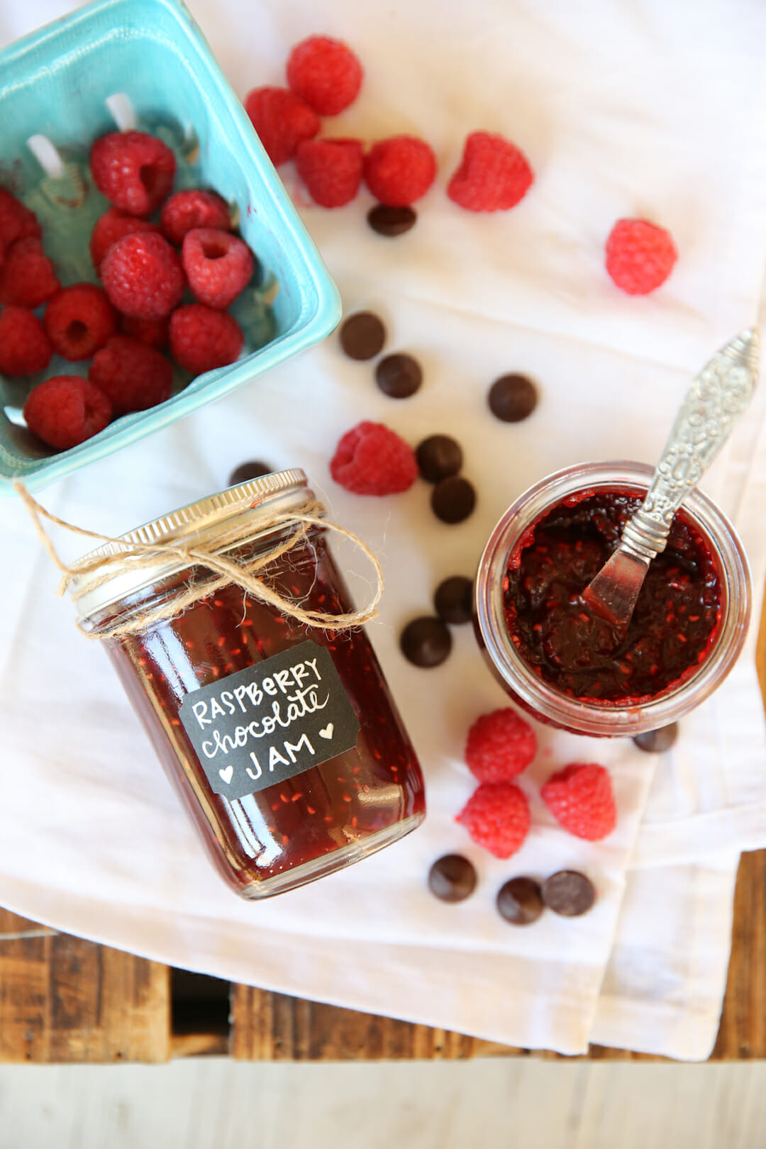 Raspberry Chocolate Jam - Our Best Bites