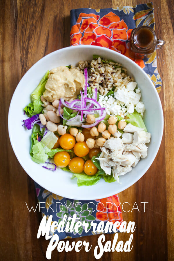 Wendy's Copycat Mediterranean Power Salad from Our Best Bites