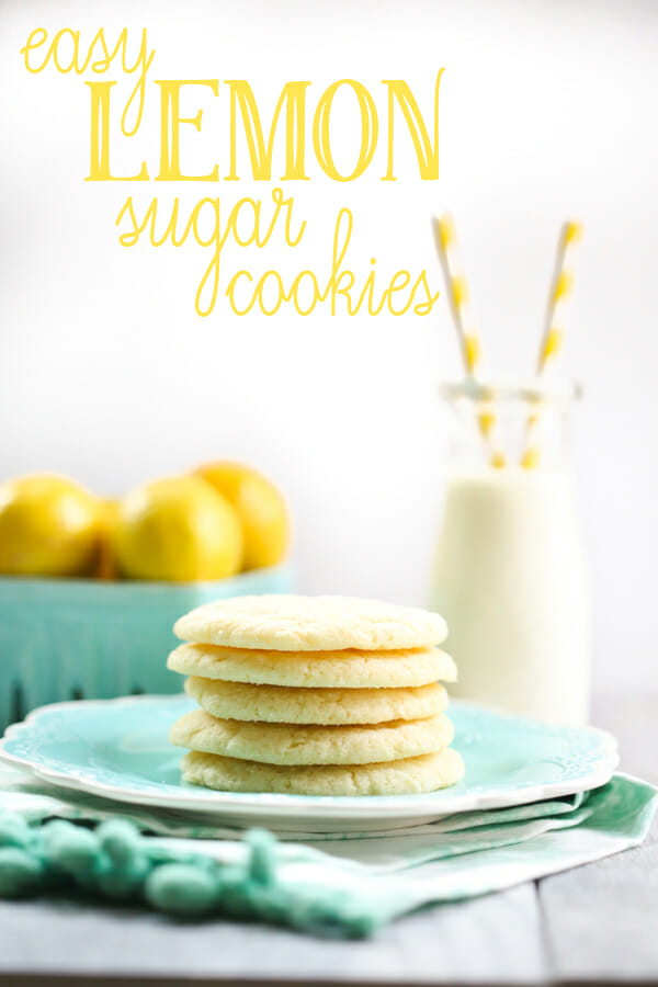 Easy Lemon Sugar Cookies from Our Best Bites