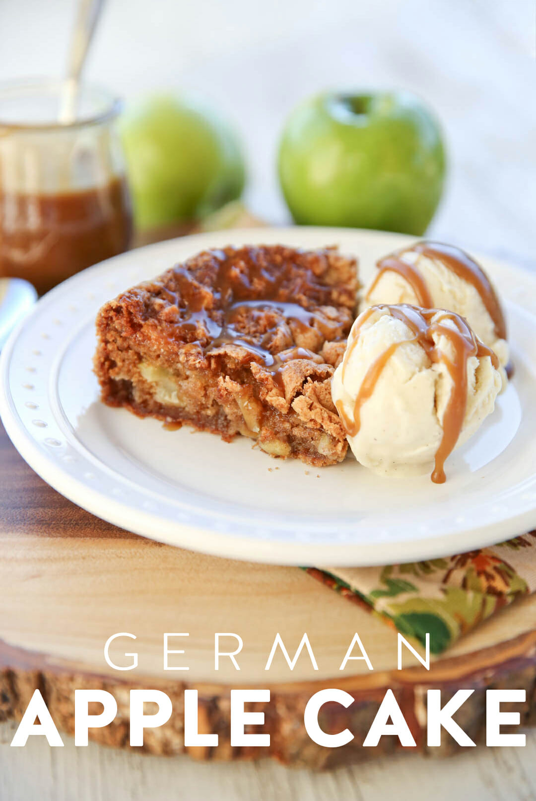German Apple Cake from Our Best Bites