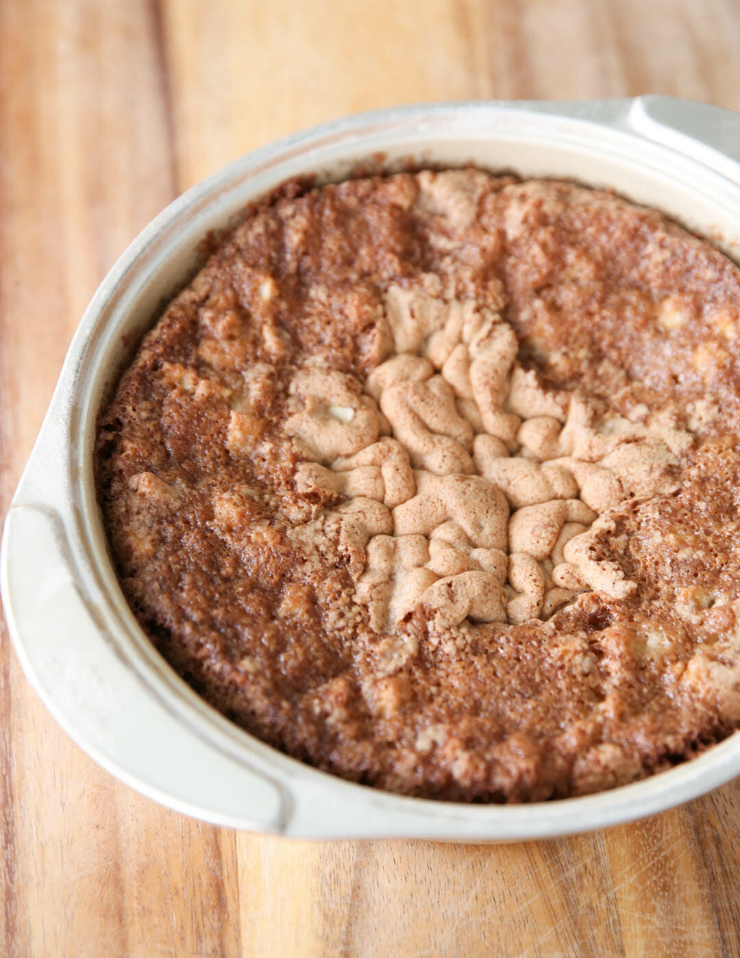 Sugar-Crusted Apple Cake