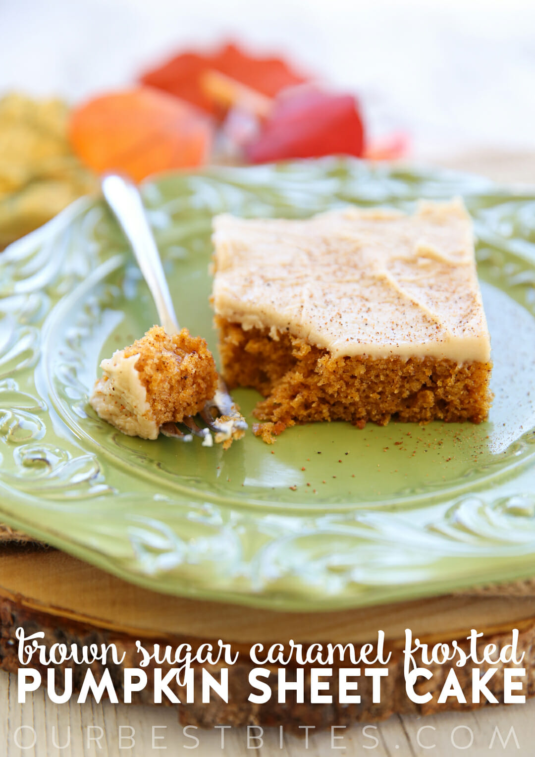 Pumpkin Sheet Cake from Our Best Bites