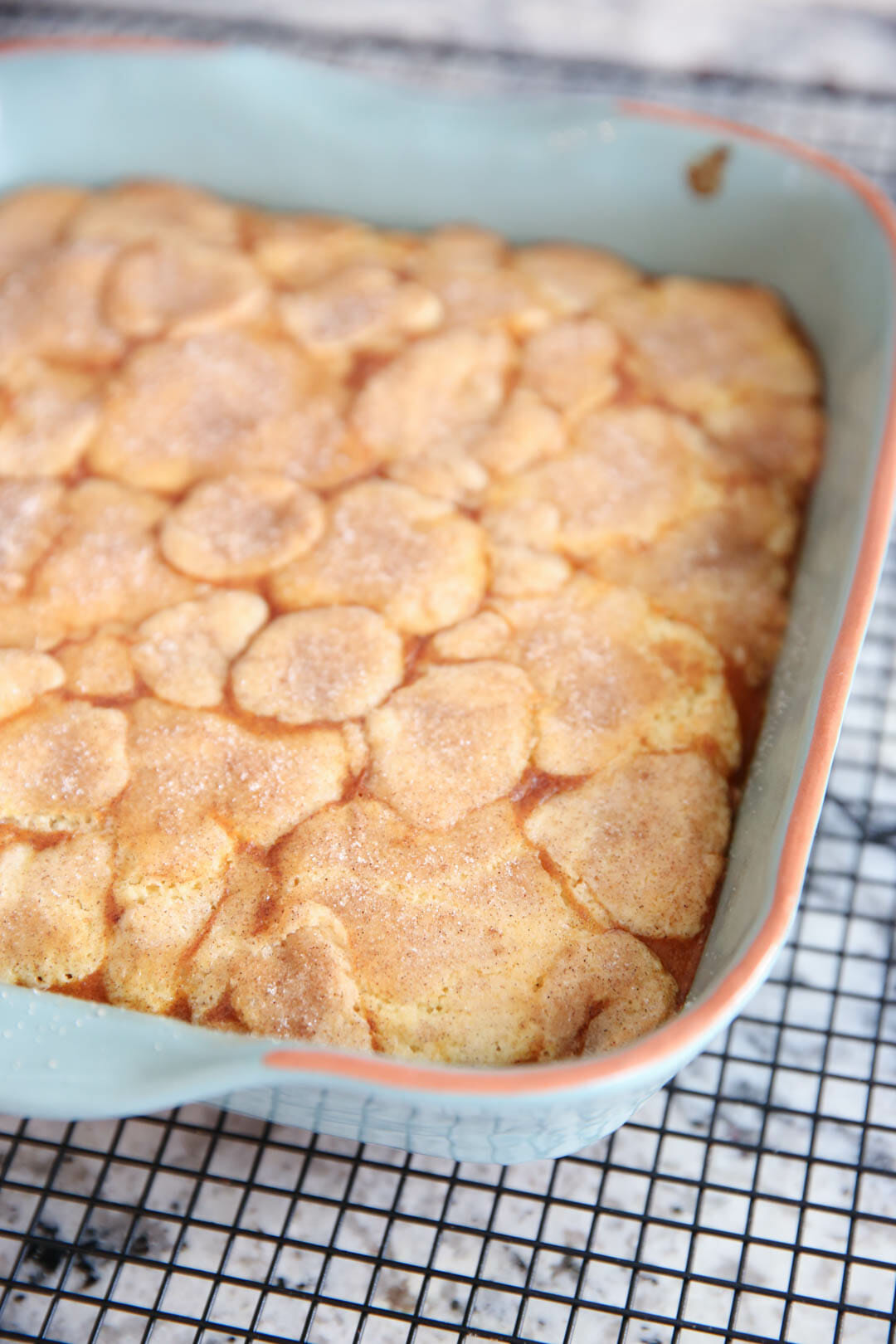 Thanksgiving Dessert: Pumpkin Snickerdoodle Cobbler