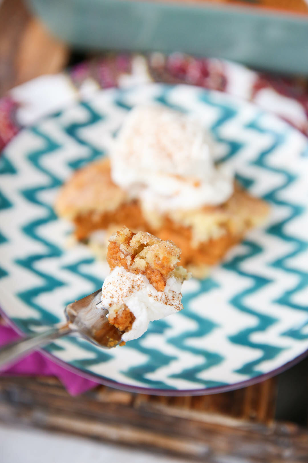 Thanksgiving Dessert: Pumpkin Snickerdoodle Cobbler