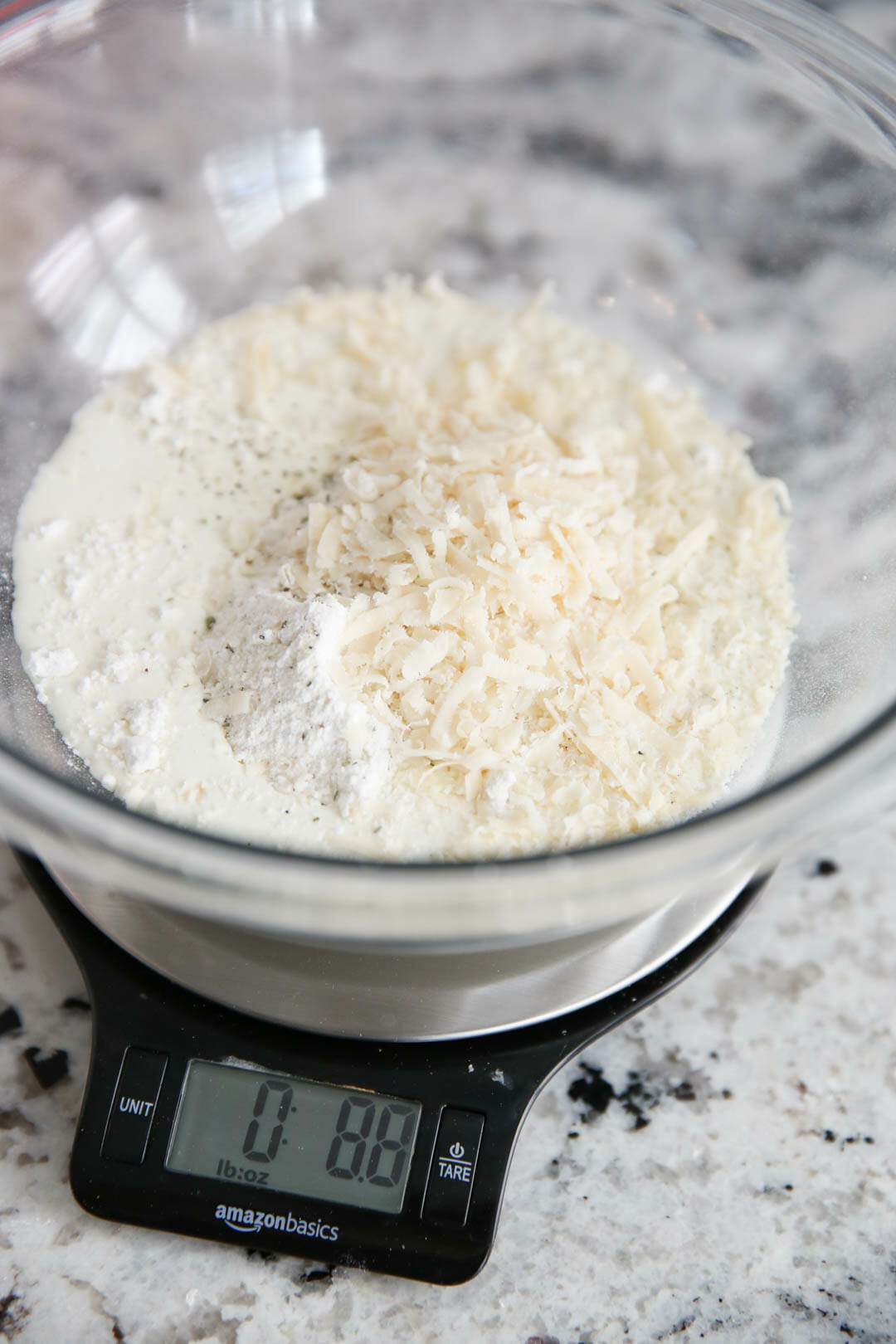 Best Biscuit Recipe measuring ingredients