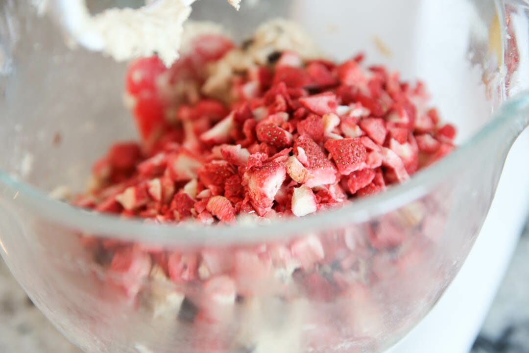 Strawberry Chocolate Chip Cookies