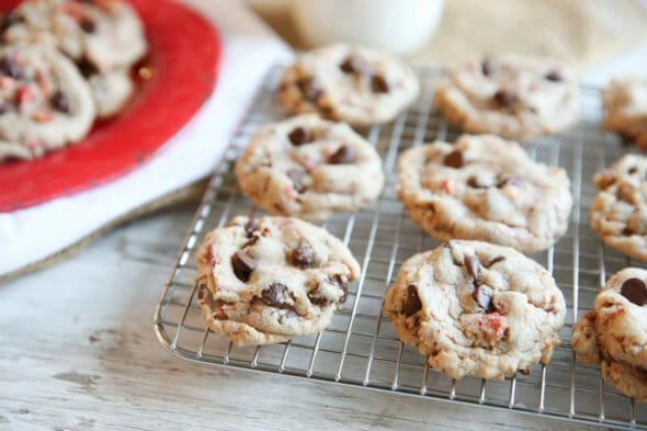 Strawberry Chocolate Chip Cookies
