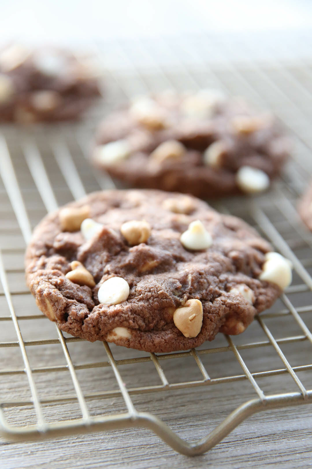 Peppermint White Chocolate Chip Cookies - Our Best Bites