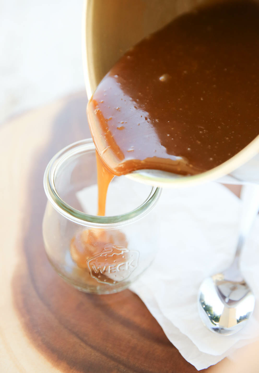 Lightly Salted Caramel Sauce - Sweetness and Bite