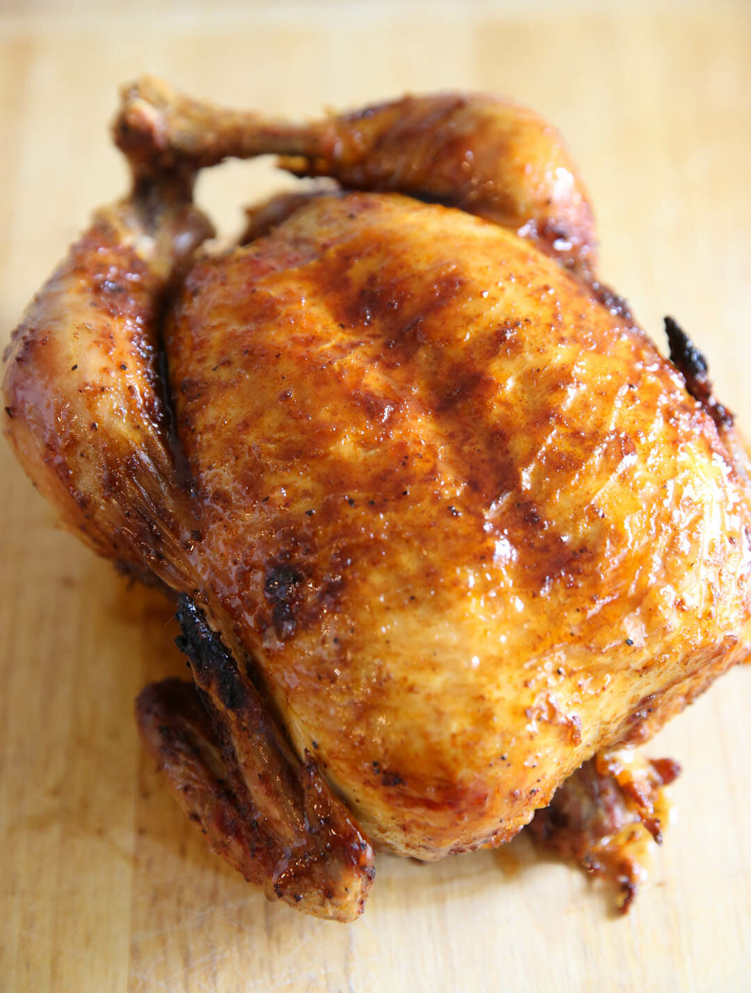 Spicy Honey Whole Roasted Chicken | Our Best Bites