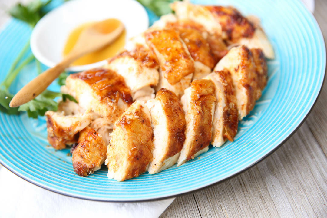 Roasted Honey Glazed Chicken