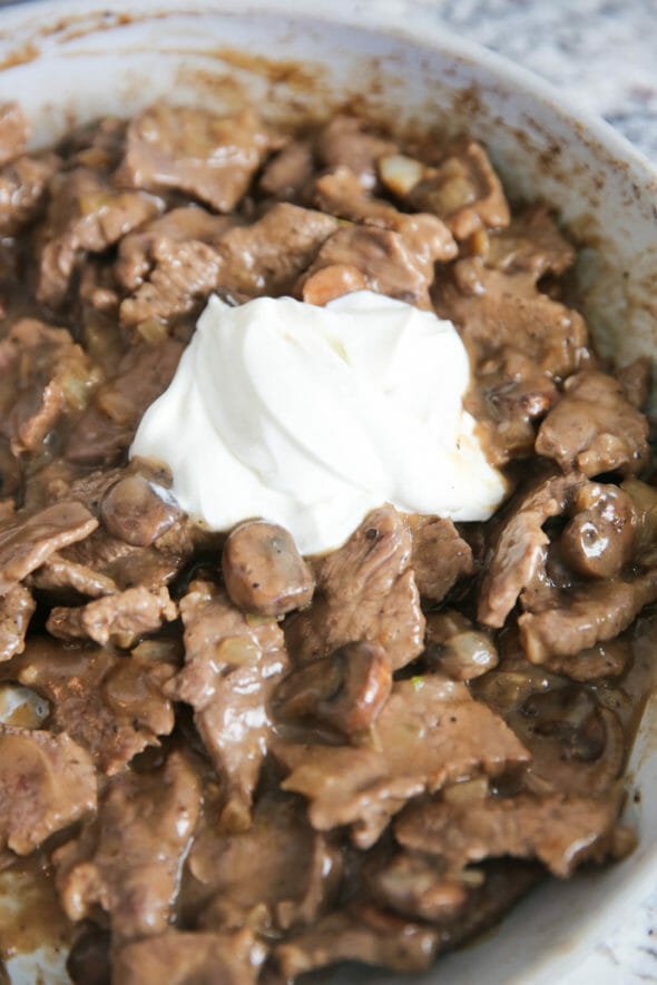 The Best Beef Stroganoff Recipe