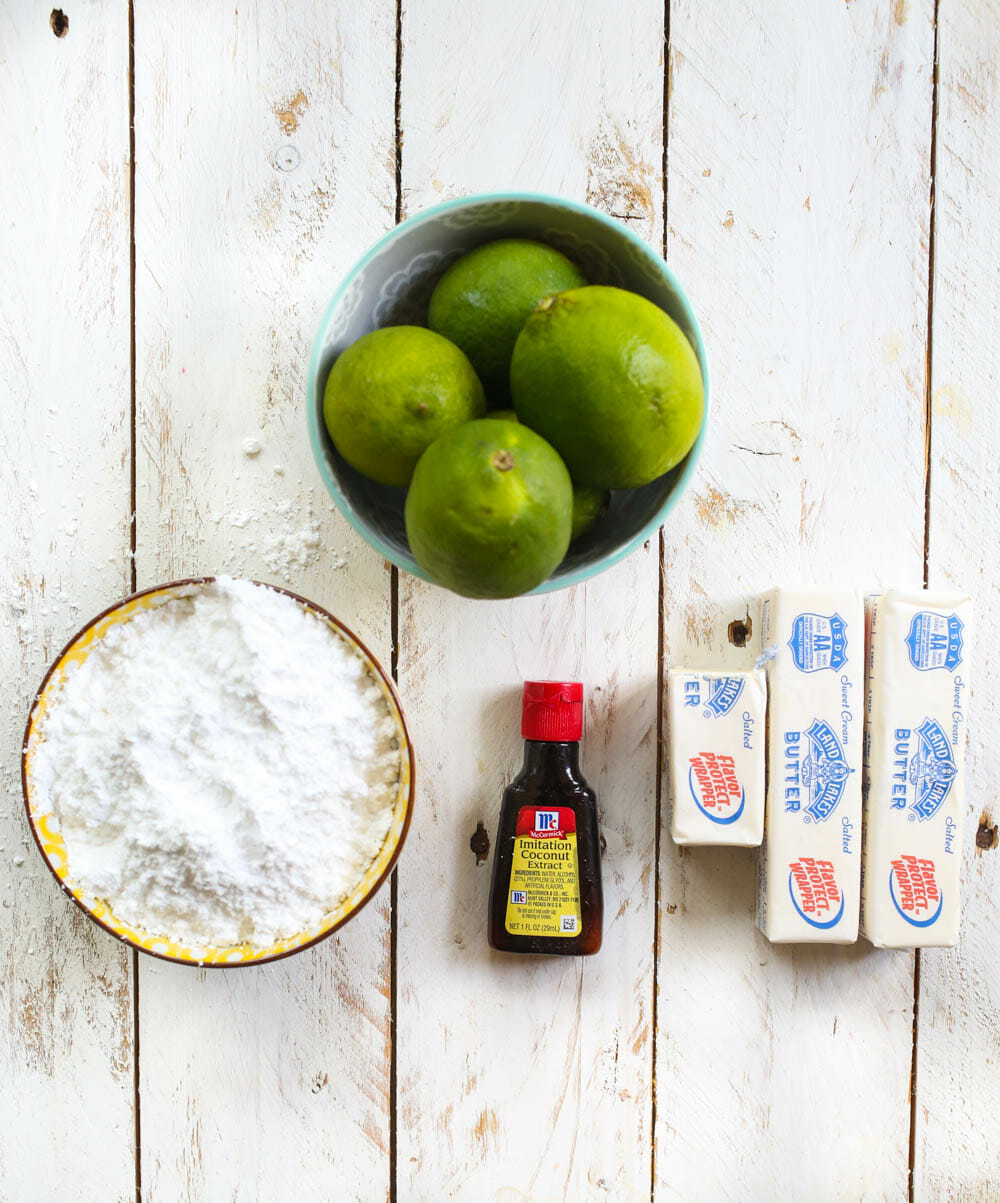 CoconutLime Buttercream Frosting Recipe Our Best Bites