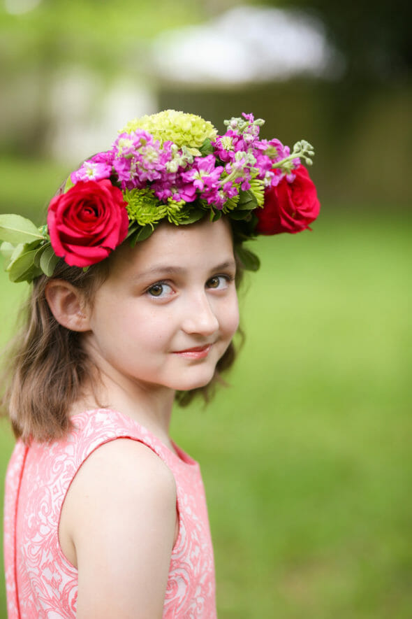 How to Make A Flower Crown - Our Best Bites