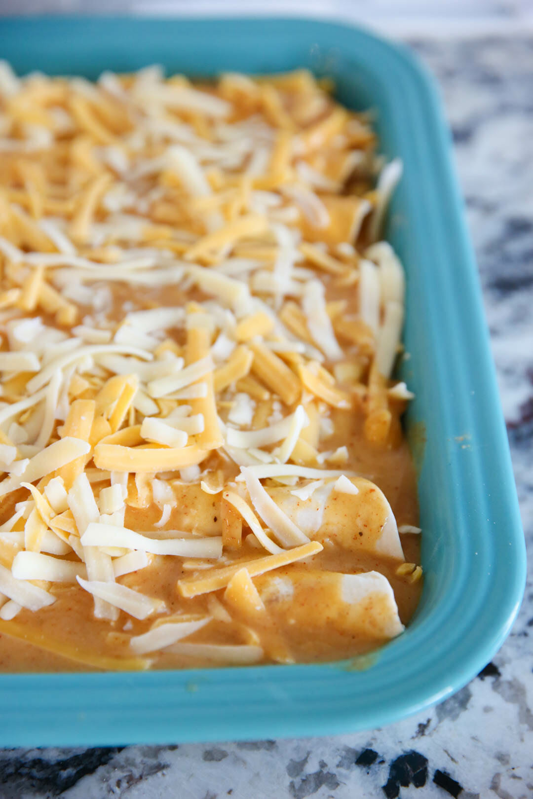 The Best Chicken Enchiladas