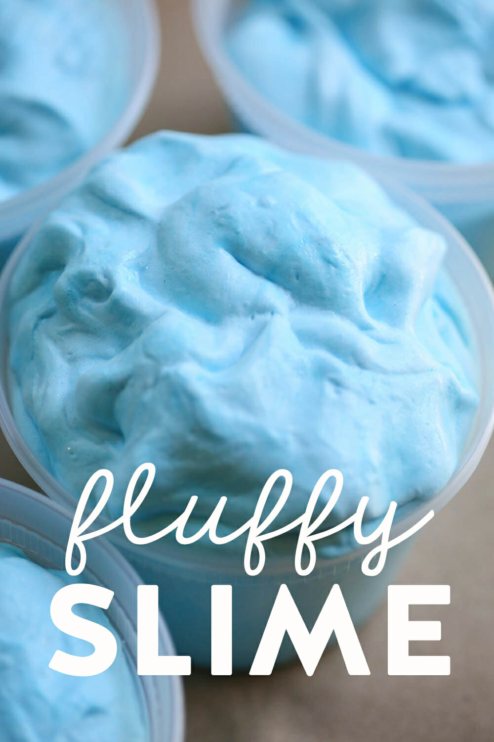 Make Super Fluffy Slime Recipe with Contact Solution - Natural