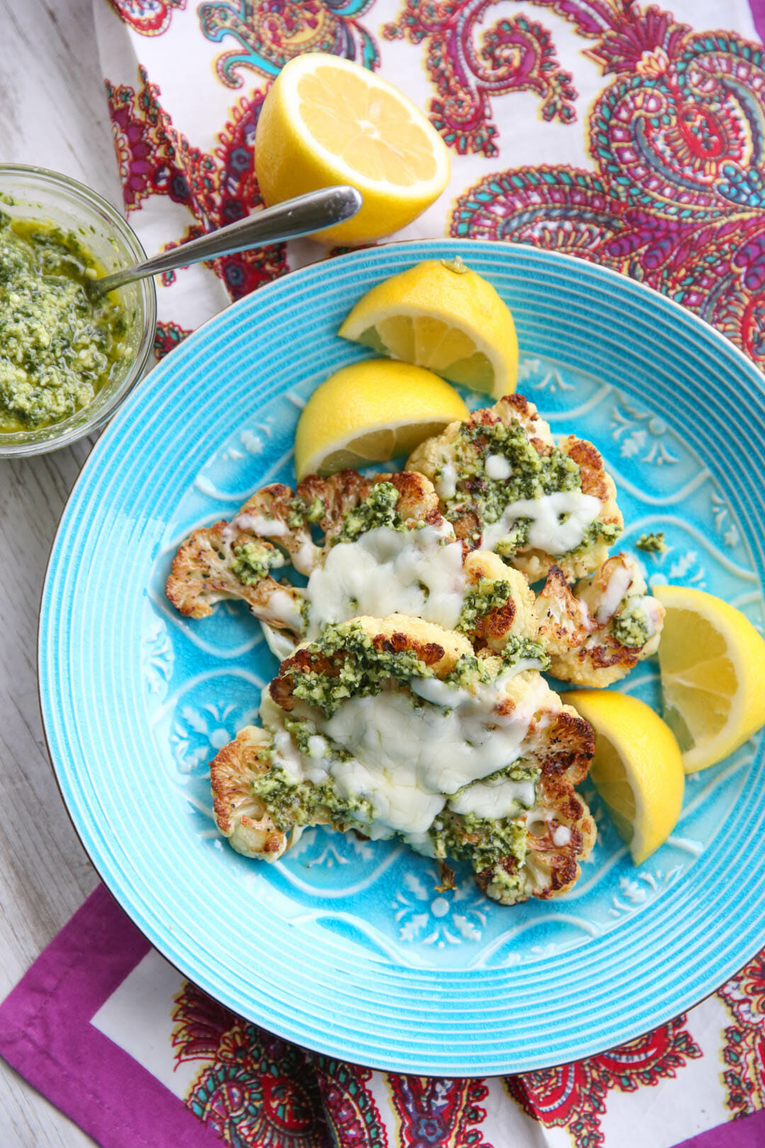 Roasted Cauliflower Steaks