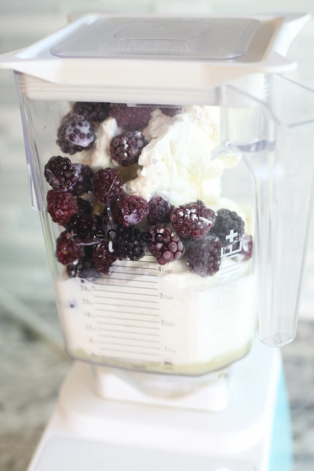 Frozen Blackberry Limeade