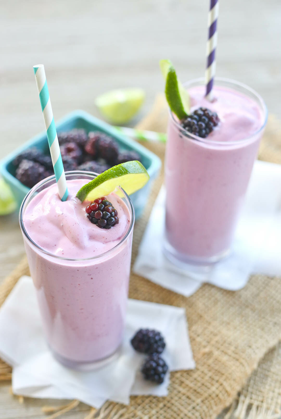 Frozen Blackberry Limeade