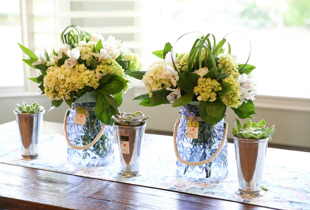 Trendy Floral Tablescapes