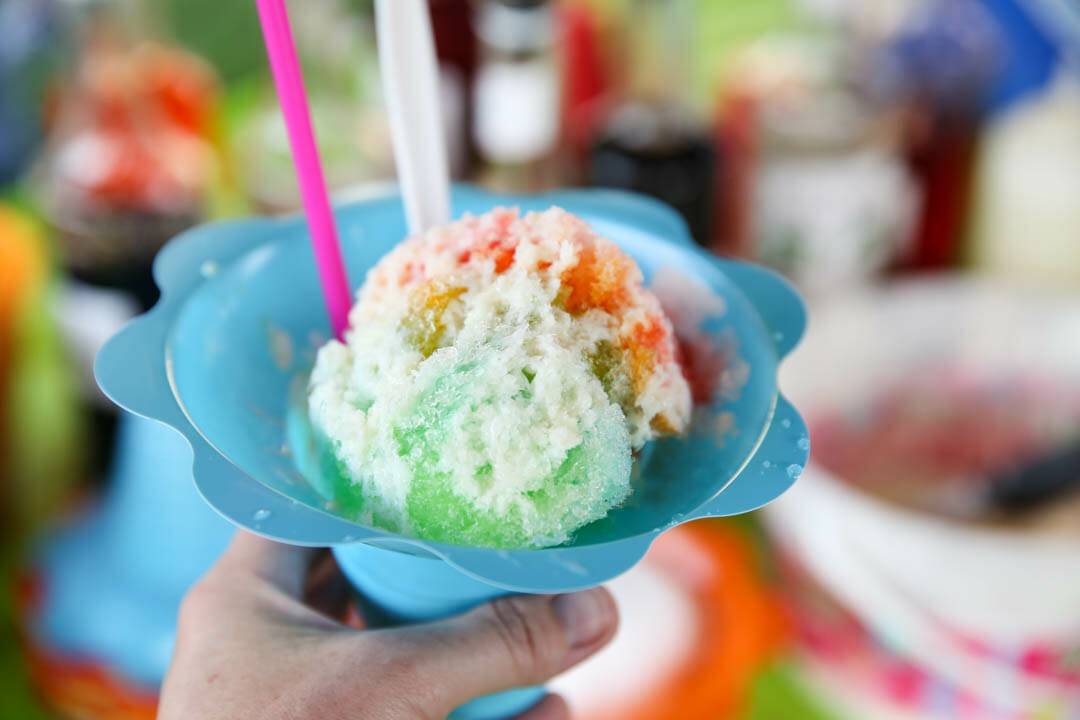 Cómo hacer hielo para afeitar hawaiano