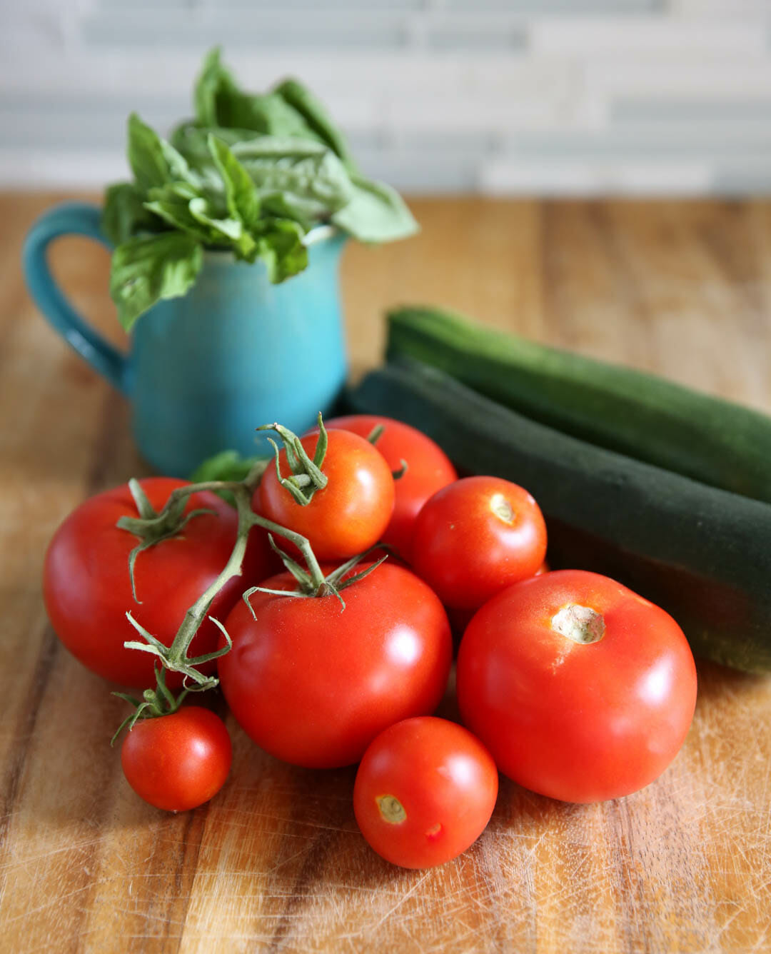 Healthy Grilled Caprese Zucchini