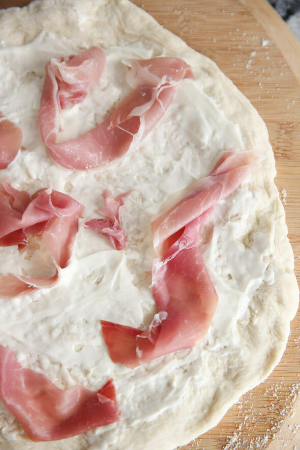 Peach-Prosciutto Pizza - Our Best Bites
