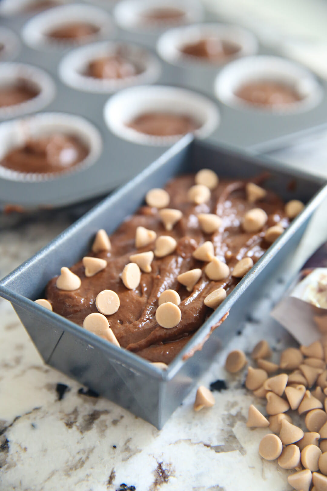 Chocolate Pumpkin Muffins