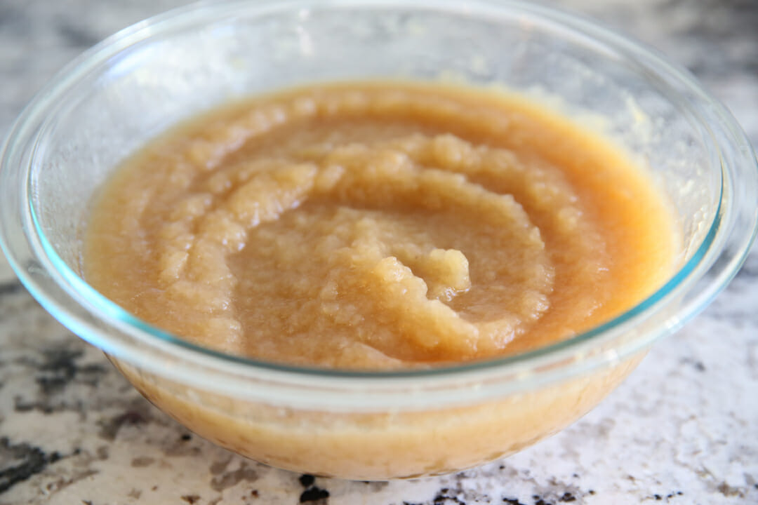 homemade apple sauce