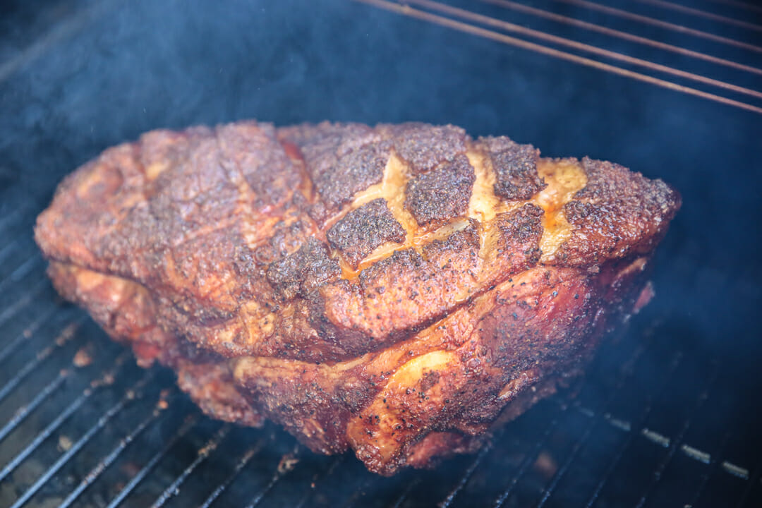 Pulled pork electric smoker