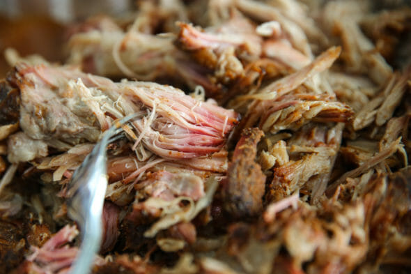 Apple Cider Braised Smoked BBQ Pulled Pork - 42