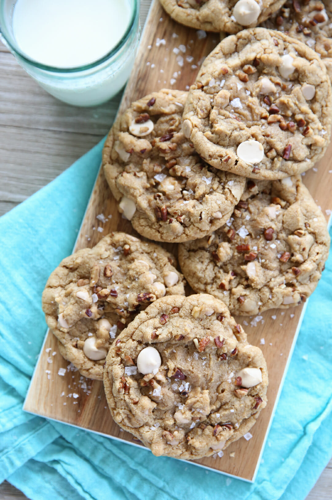 Brown Butter Salted Caramel Chip Cookies - Our Best Bites