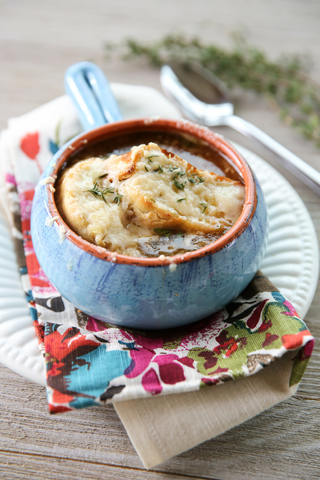 White French Onion Soup Bowl - Whisk