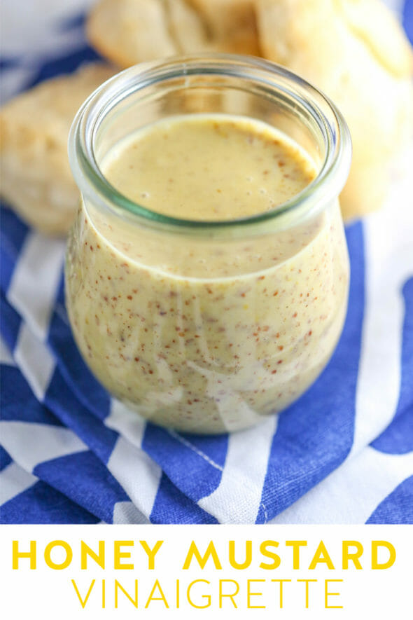 Honey Mustard Vinaigrette Homemade Salad Dressing Our Best Bites