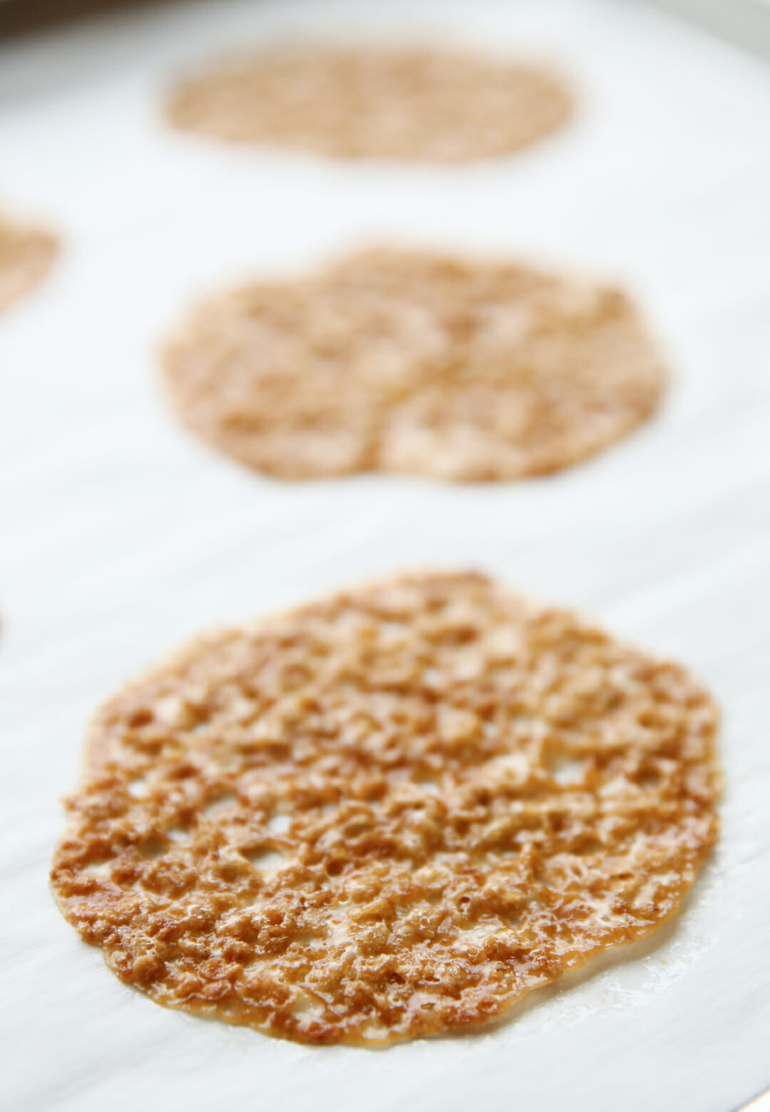 Oatmeal Lace Florentine Cookies