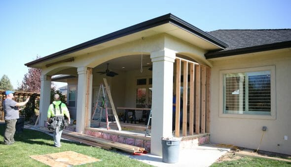 How to Convert a Back Patio into Interior living Space