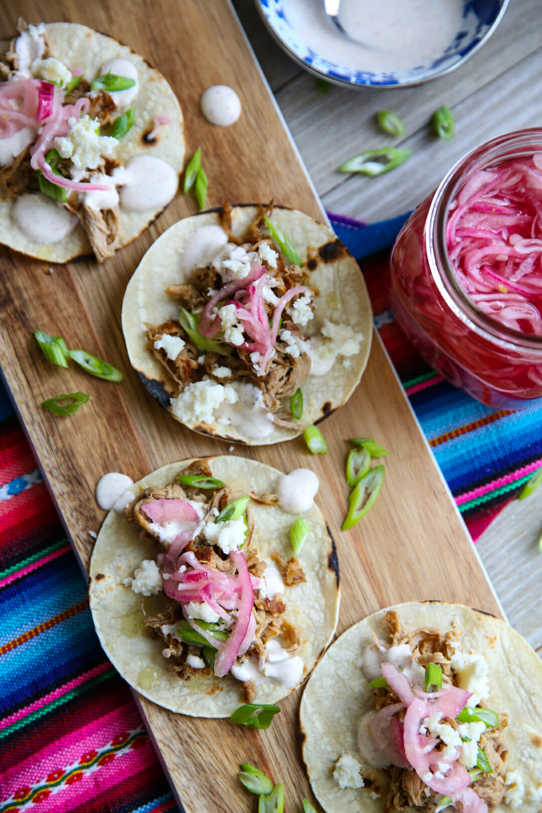 Pickled Red Onions and Cucumbers - Little Bites Of Joy