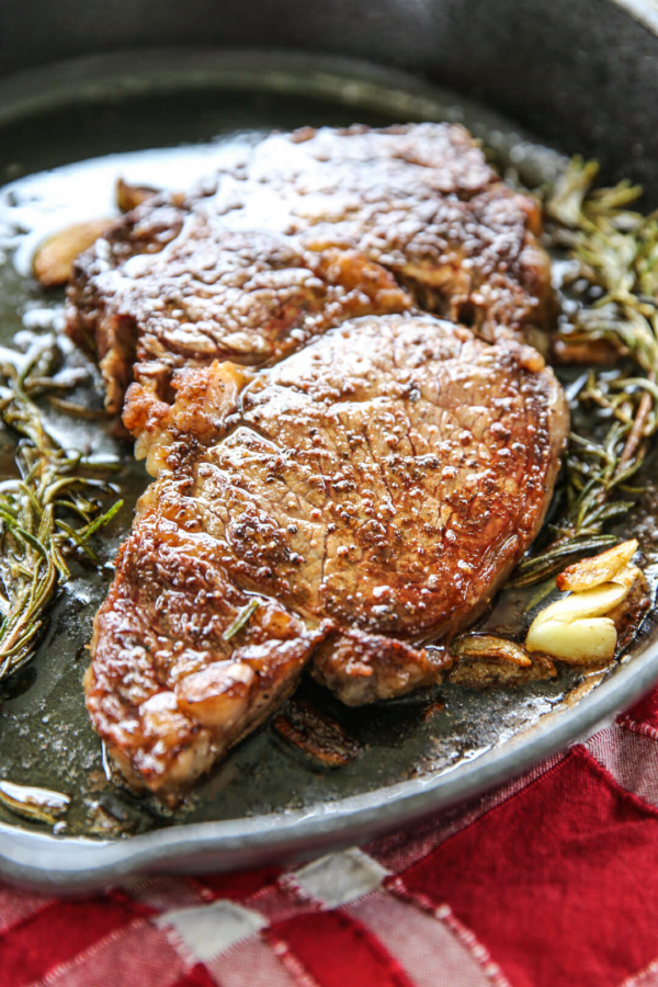 How to Cook the Perfect Butter-Basted Skillet Steak - Our Best Bites