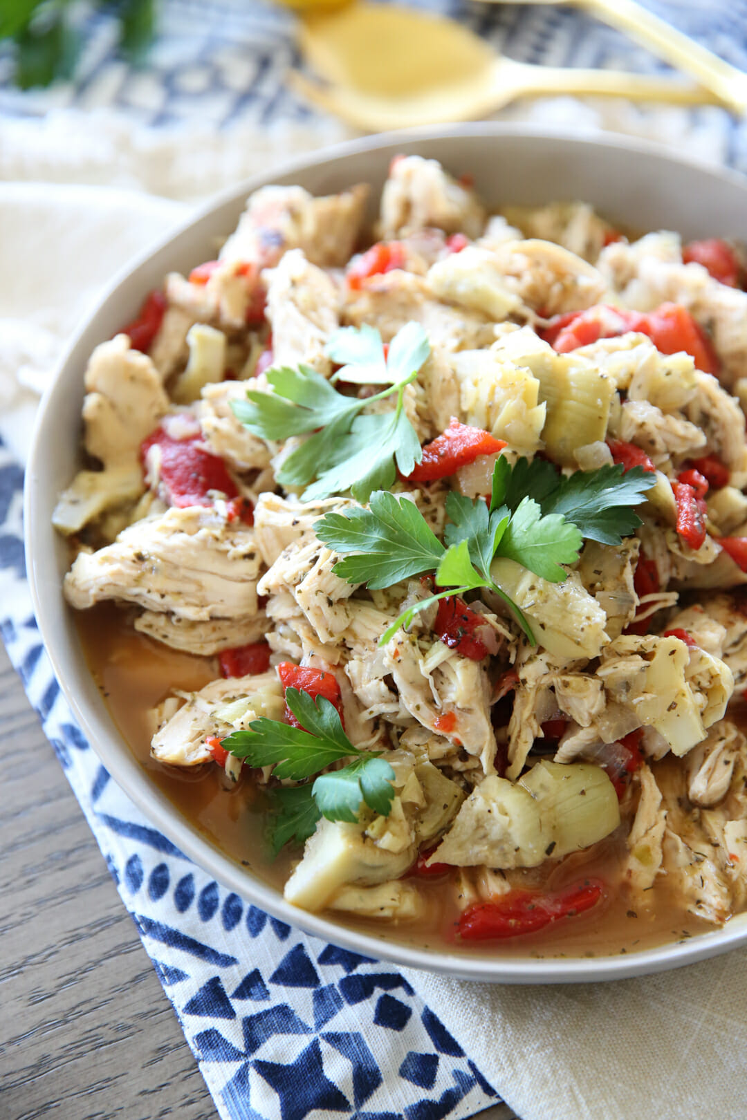 Tasty Curry Chicken Salad (Brazilian-Inspired, Instant Pot Recipe)