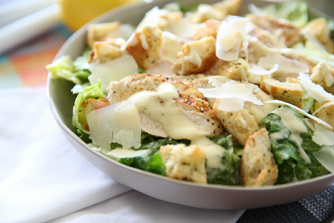 The Best Homemade Caesar Salad - Our Best Bites