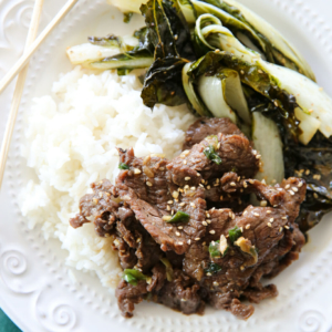 korean bbq beef bulgogi