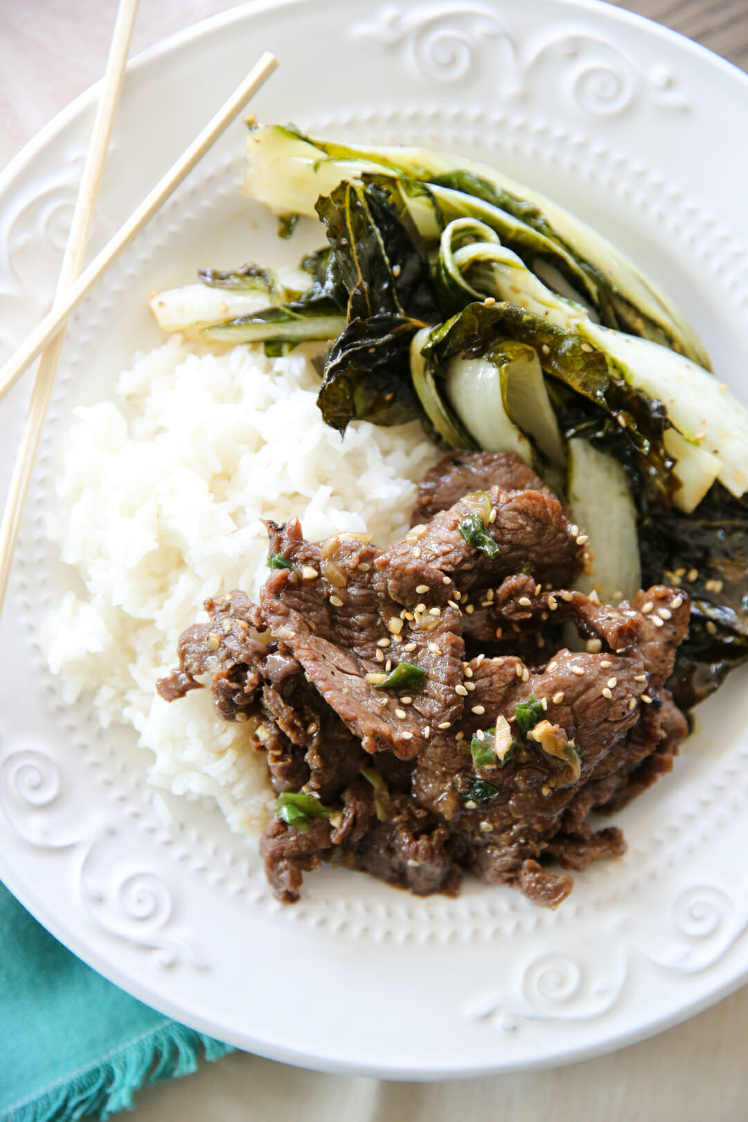 korean bbq beef bulgogi