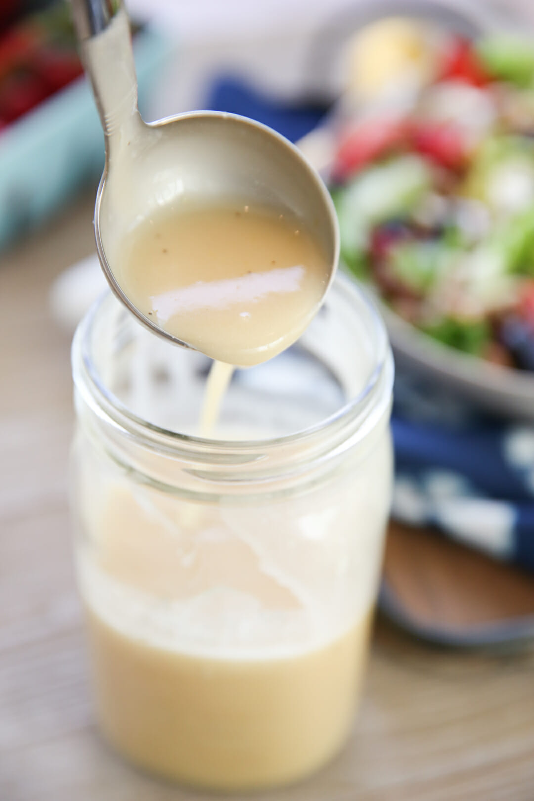 Honey Lemon Vinaigrette in Jar