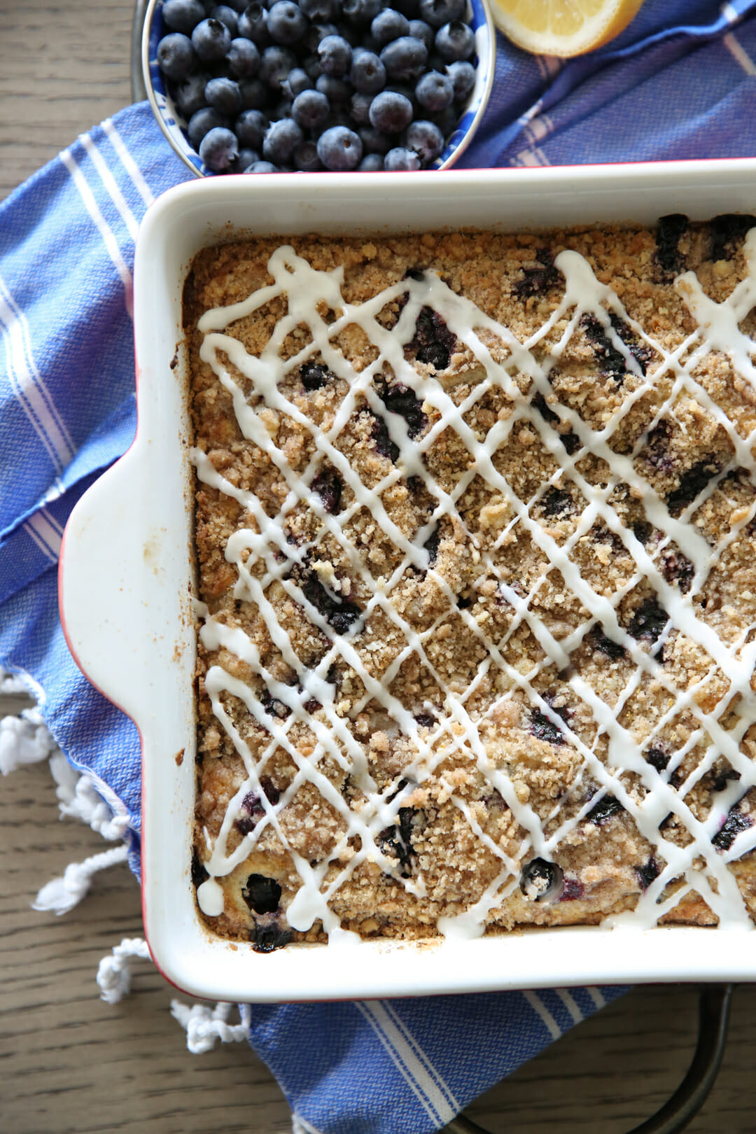 Drizzle on Coffee Cake