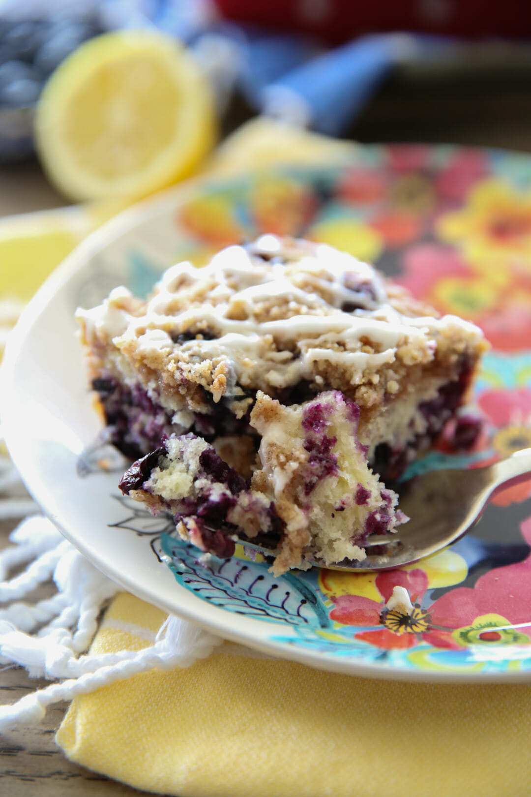 Blueberry Crumb Cake - The Merchant Baker